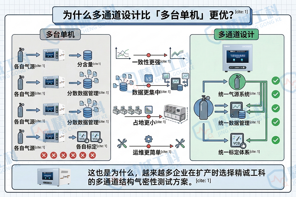Why is a multi-channel design preferable to multiple standalone units?